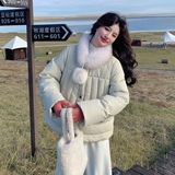 【现货】zb169—85146P285K398羽绒服配送毛领围脖50绒，女装羽绒服，浙宝169A(原263)