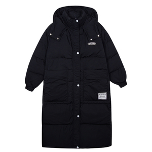 主推款D2114—P195 实穿保暖撞色双向拉链长款服 K278图片