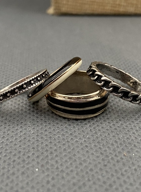 欧美外贸饰品时尚个性夸张戒指女多款颜色戒指指环戒指套装AA06