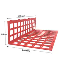 Hiển thị giá kệ hàng rào trái cây và rau quả cọc rào trái cây và trái cây phân vùng trái cây và rau bảo vệ khóa cách ly - Kệ / Tủ trưng bày mua tủ kính trưng bày