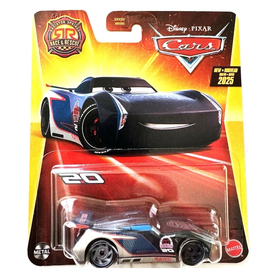 2025 美泰 Pixar Cars 汽车总动员玩具合金车辆模型系列 DW盒