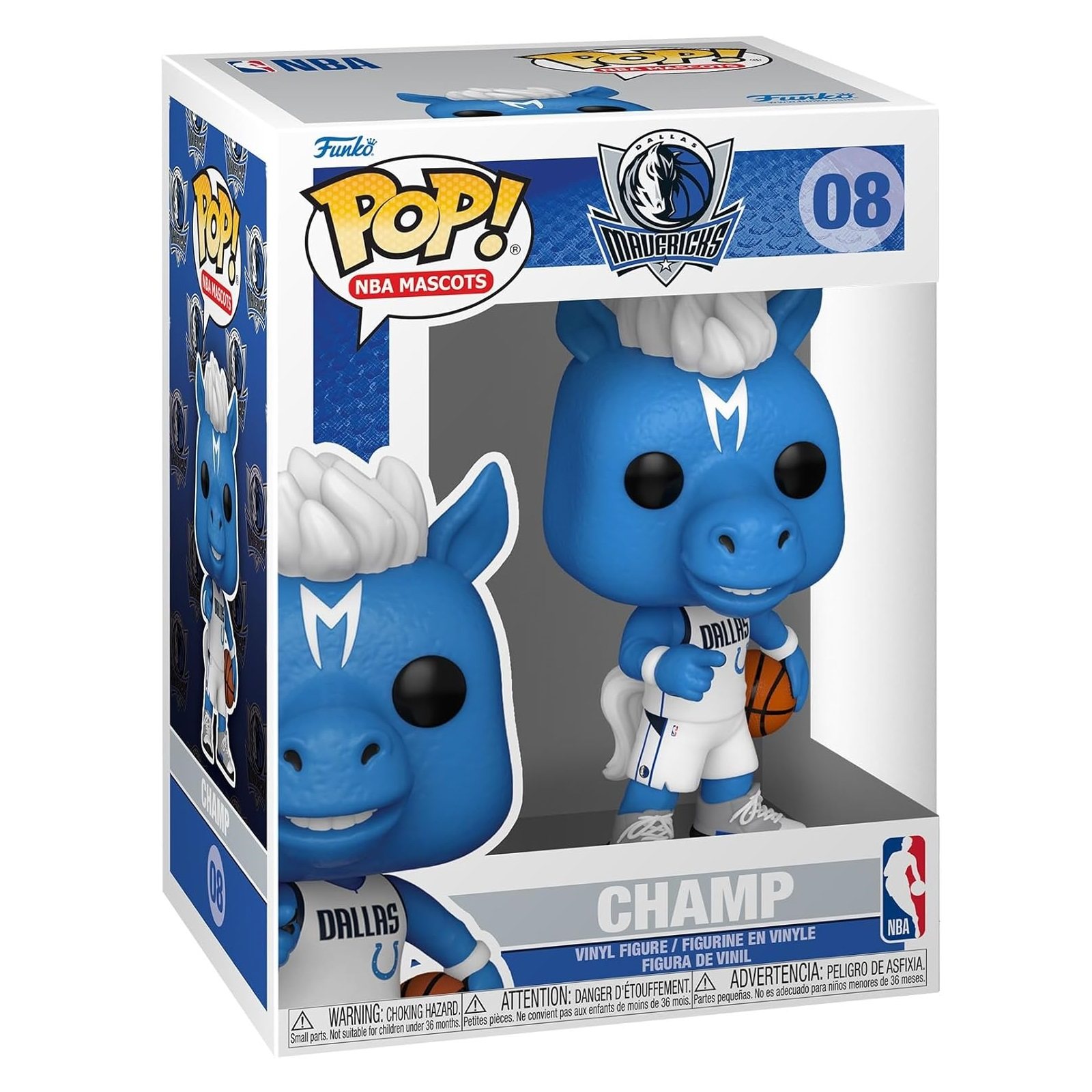 现货美版FUNKO POP手办人偶模型 NBA系列 詹姆斯 库里 哈登