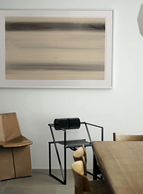 crisis art 7 米色艺术微喷装饰画客厅卧室餐厅挂画淡色系