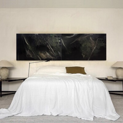 crisis art 91 艺术微喷 版画 张涉嫌 黑色挂画 客厅卧室装饰画