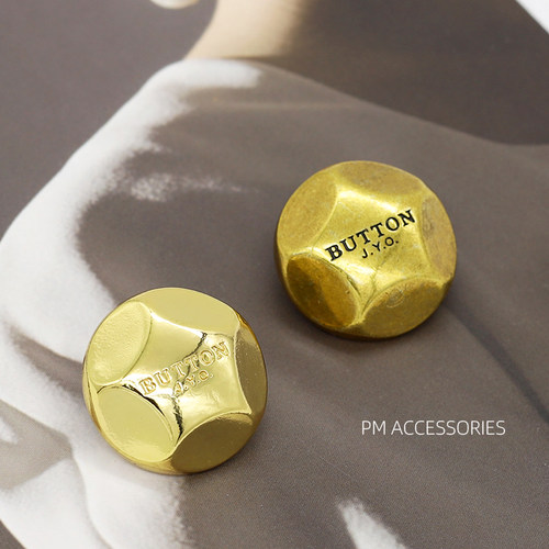品铭复古风BUTTON圆形金属纽扣