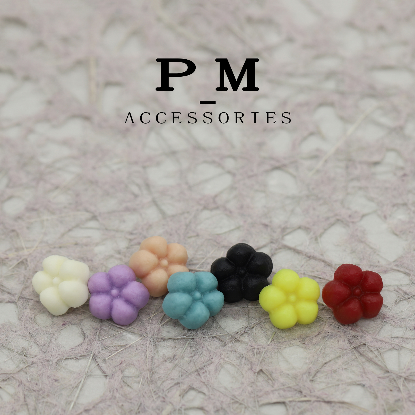 12/15mm树脂花朵金属脚衬衫纽扣女上衣针织开衫连衣裙花形小扣子