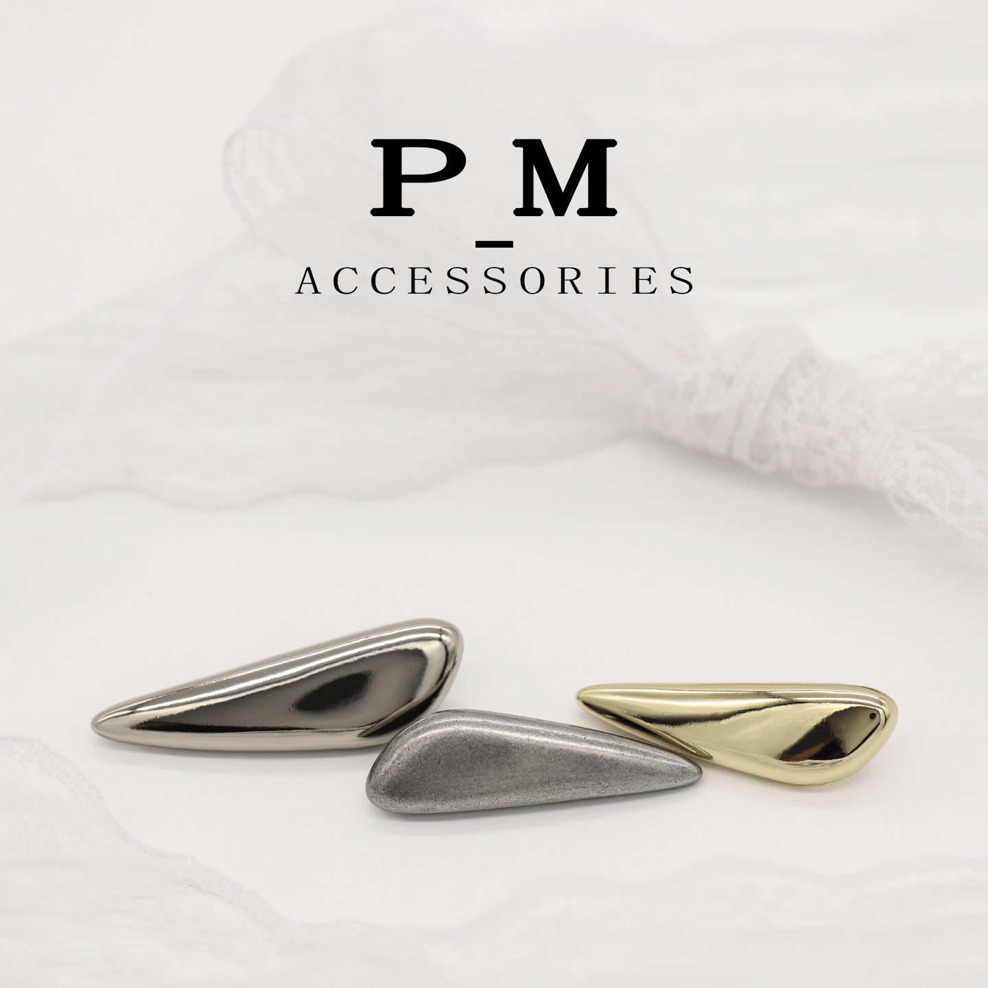 设计感针型金属手缝纽扣针织毛衣上衣外套装饰扣子18/25/35/40mm