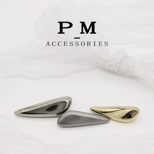 设计感针型金属手缝纽扣针织毛衣上衣外套装饰扣子18/25/35/40mm