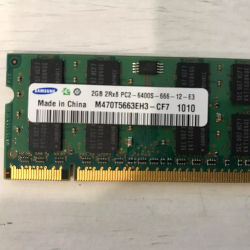适配东芝M300 M500 M333 M335 M311 2G DDR2 800MHz笔记本内存卡