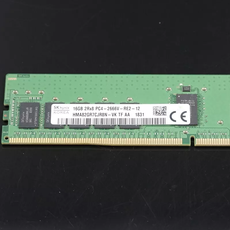 SK海力士16G 2RX8 PC4-2666V-RE2-12 DDR4 ECC REG 服务器内存条