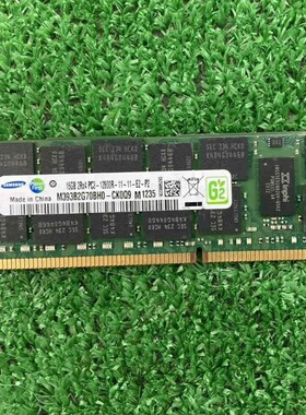 三星16G 2RX4 PC3-12800R-11-11/12-E2 DDR3 1600 ECC RDIMM内存