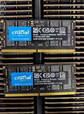 适配极空间T6 32G 16G 48G DDR5 5600 SODIMM移动NAS存储内存条