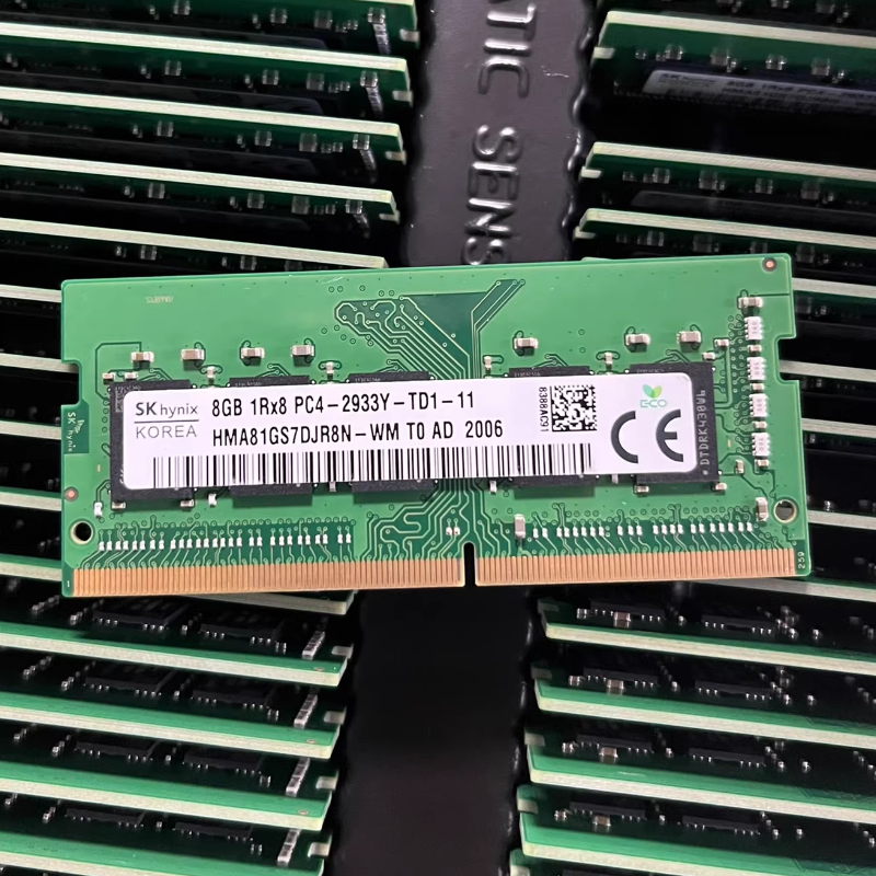 SK海力士8G 1RX8 PC4-2933Y-TD1-11 HMA81GS7DJR8N-WM笔记本内存