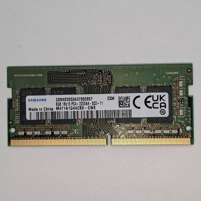 三星原装8G 1RX16 PC4-3200AA DDR4 M471A1G44CB0-CWE笔记本内存