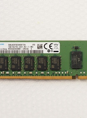 三星16G 1RX4 PC4-2400T DDR4 M393A2K40BB1-CRC0Q/4Q服务器内存