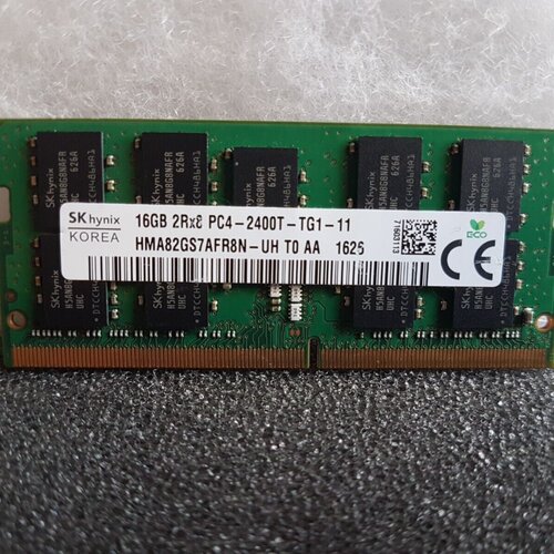 SK海力士16G DDR4 2400 ECC SODIMM HMA82GS7AFR8N-UH笔记本内存
