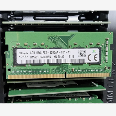SK 海力士8G DDR4 3200MHz ECC HMA81GS7DJR8N-XN 笔记本内存条
