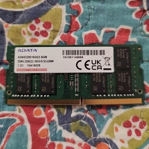 威刚AD4S320016G22 16G DDR4 3200(22)16GX16 SO-DIMM笔记本内存