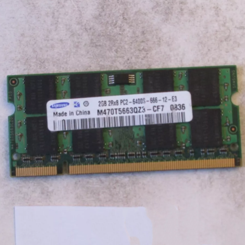 适配联想ThinkPad T60 T61 T61P X60 X61 2G 800 DDR2笔记本内存