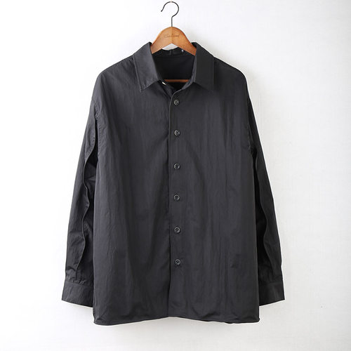 设计师定型条免烫衬衫男潮