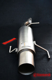 STARMARSR适用SWIFT铃木雨燕SR+改装件中尾段直排气煮水声浪跑车