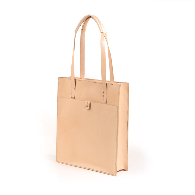 订制原色包托特原创手工头层牛皮包真皮大包植鞣皮单肩女包通勤包