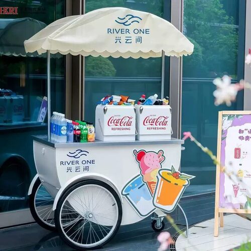 移动手推店用引流促销车