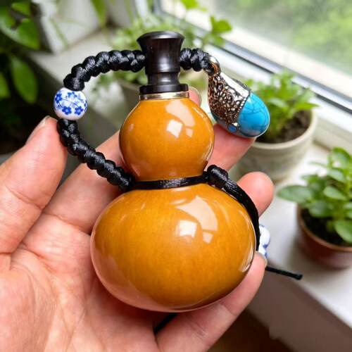 包浆挂瓷开口葫芦大口径可装东西