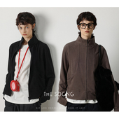 卫衣美利奴羊毛混纺锁温加绒2025新款 THESOONG 德绒开衫 小外套女