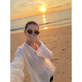 T恤HWTX8529 纯亚麻酵洗加软细腻肌理感V领长袖 THESOONG 早春新款