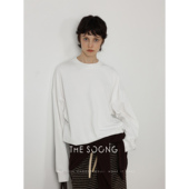 THESOONG 40支糯米绒简约百搭基础款 圆领T恤保暖舒适打底卫衣女