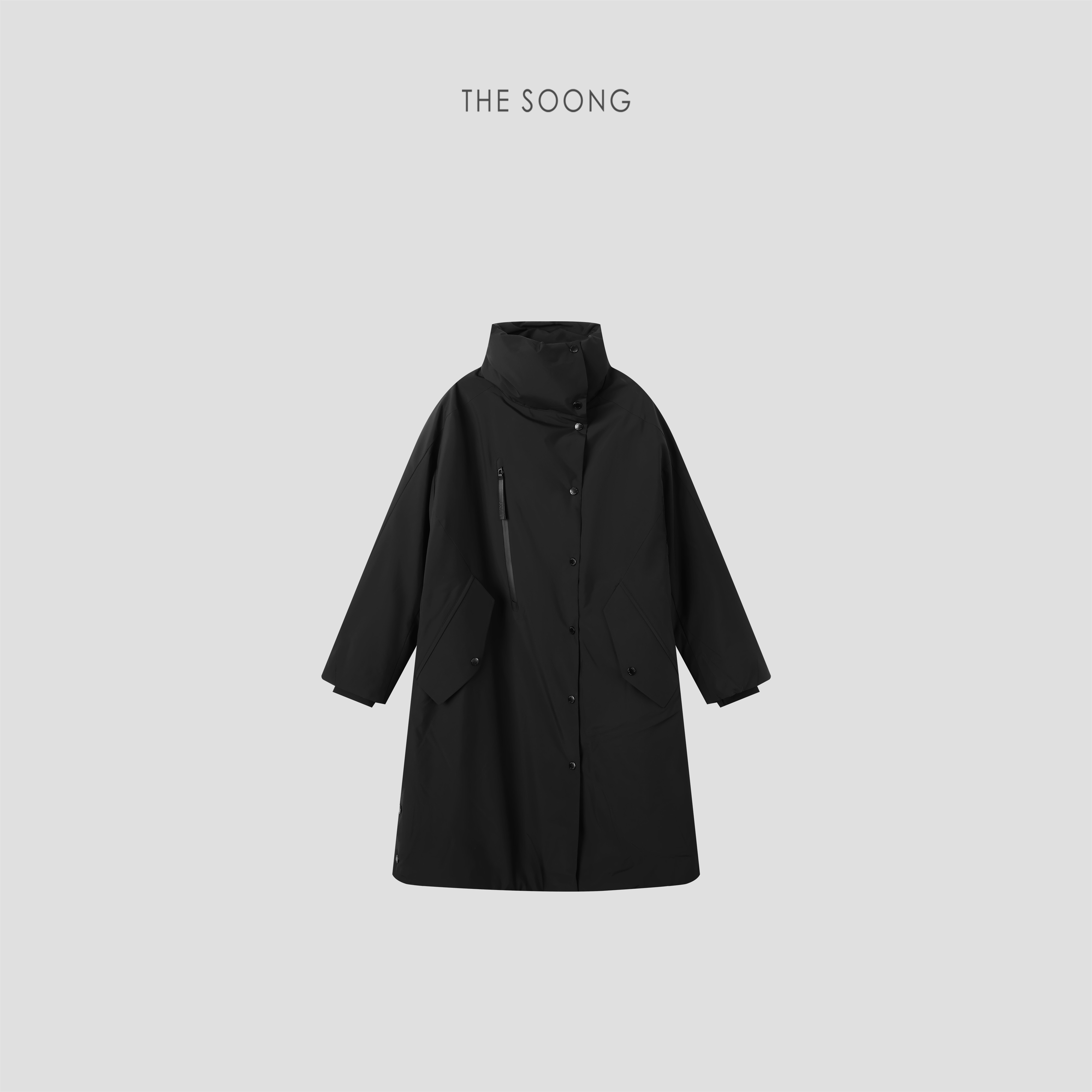 空气层90鹅绒羽绒服女