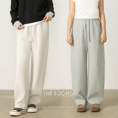 THESOONG/女士中腰休闲卫裤