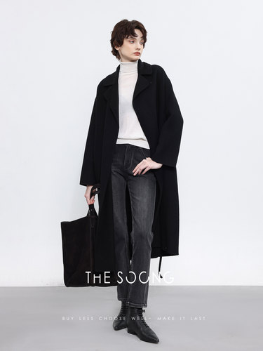 THESOONG正反两穿毛呢外套