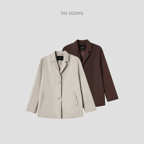 THESOONG纯棉极简百搭外套女