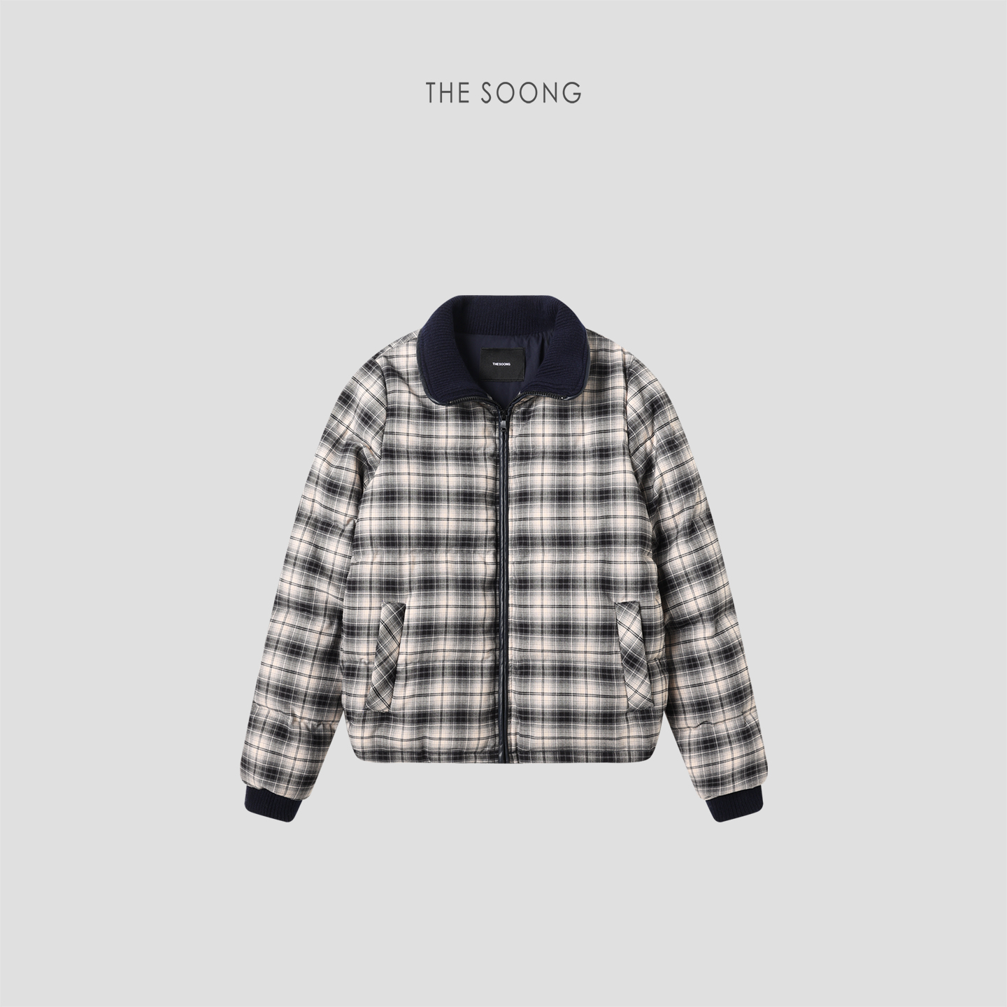 白鹅绒保暖廓形羽绒服