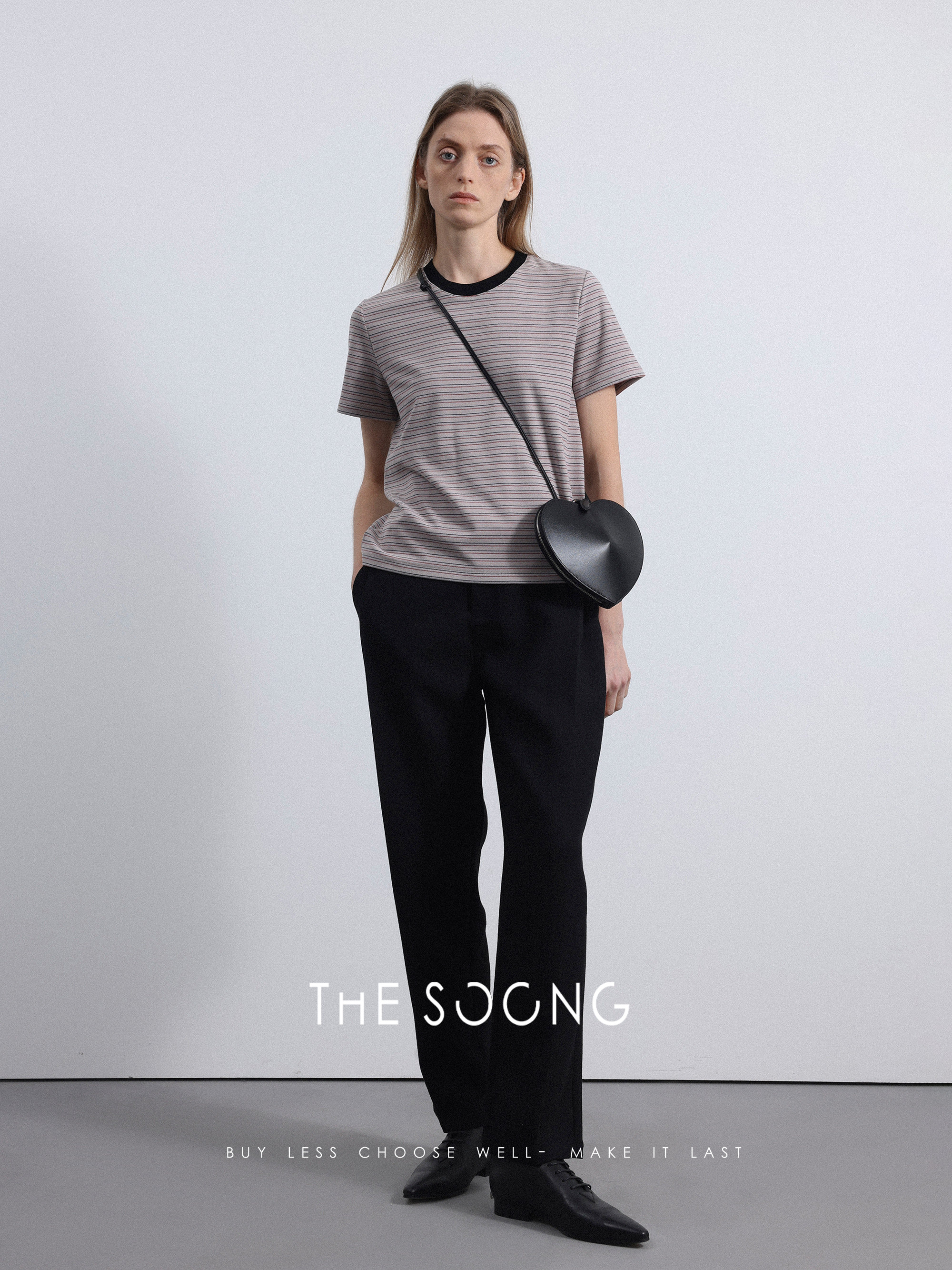 【清仓】时髦垂感柔软绵羊毛黑色直筒西裤极简百搭休闲裤女2712,女装/女士精品,休闲裤,淘宝优惠券,粉丝福利购,淘宝优惠卷