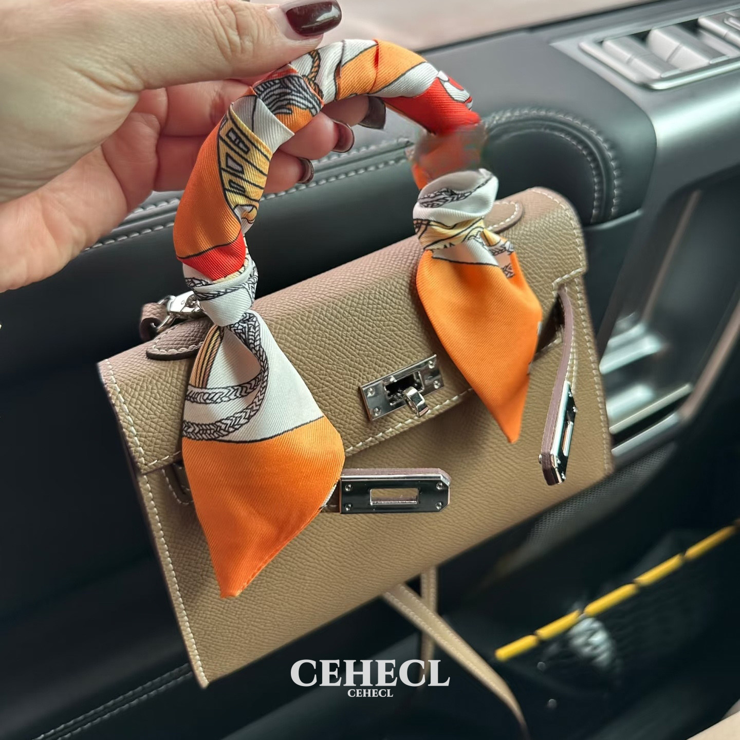 经典大象灰色二代凯莉包包女高级感真皮手提包百搭牛皮单肩斜挎包,箱包皮具/热销女包/男包,通用款女包,淘宝优惠券,粉丝福利购,淘宝优惠卷