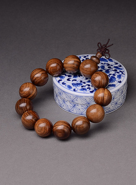 千年金星乌木手串男士罕见佛珠