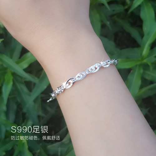 99足银情侣手链小众ins风手饰