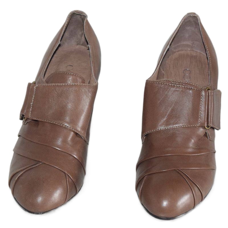 其他深口鞋简约金属羊皮