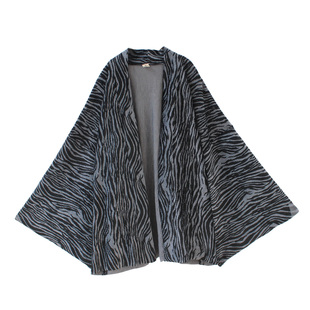 袁落落/女装 条绒日式复古改良和服和风外套开衫宽袖羽织浴衣