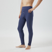 300G山羊绒蚕丝保暖裤 内穿打底裤 男士 男款 单件ab面加绒裤 秋冬新款