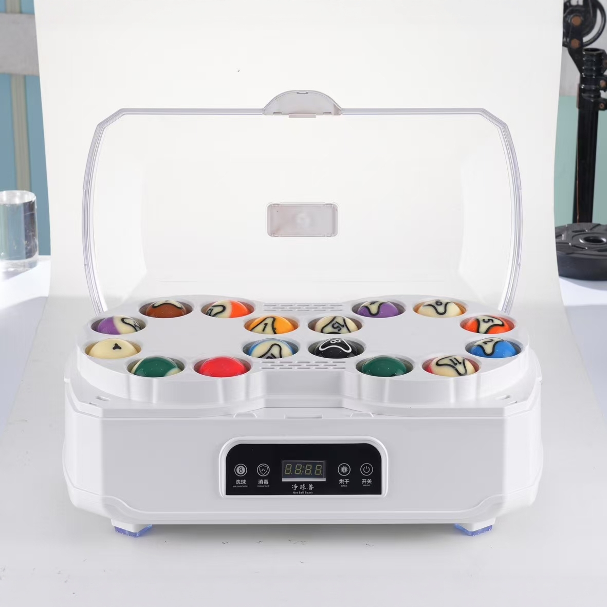 净球兽台球洗球机消毒烘干