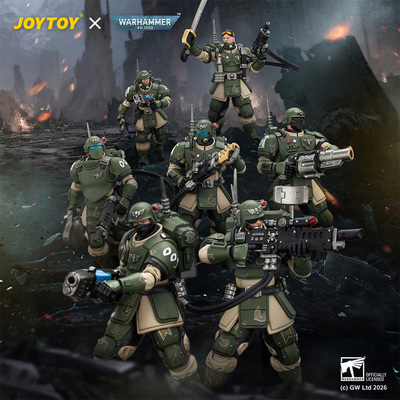 JOYTOY暗源 1/18 战锤40K 星界军 卡舍津突击队 关节可动手办模型