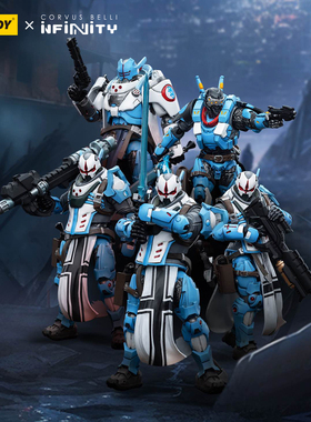 JOYTOY暗源 INFINITY 1/18  泛大洋联盟 正义骑士 条顿骑士 黑客