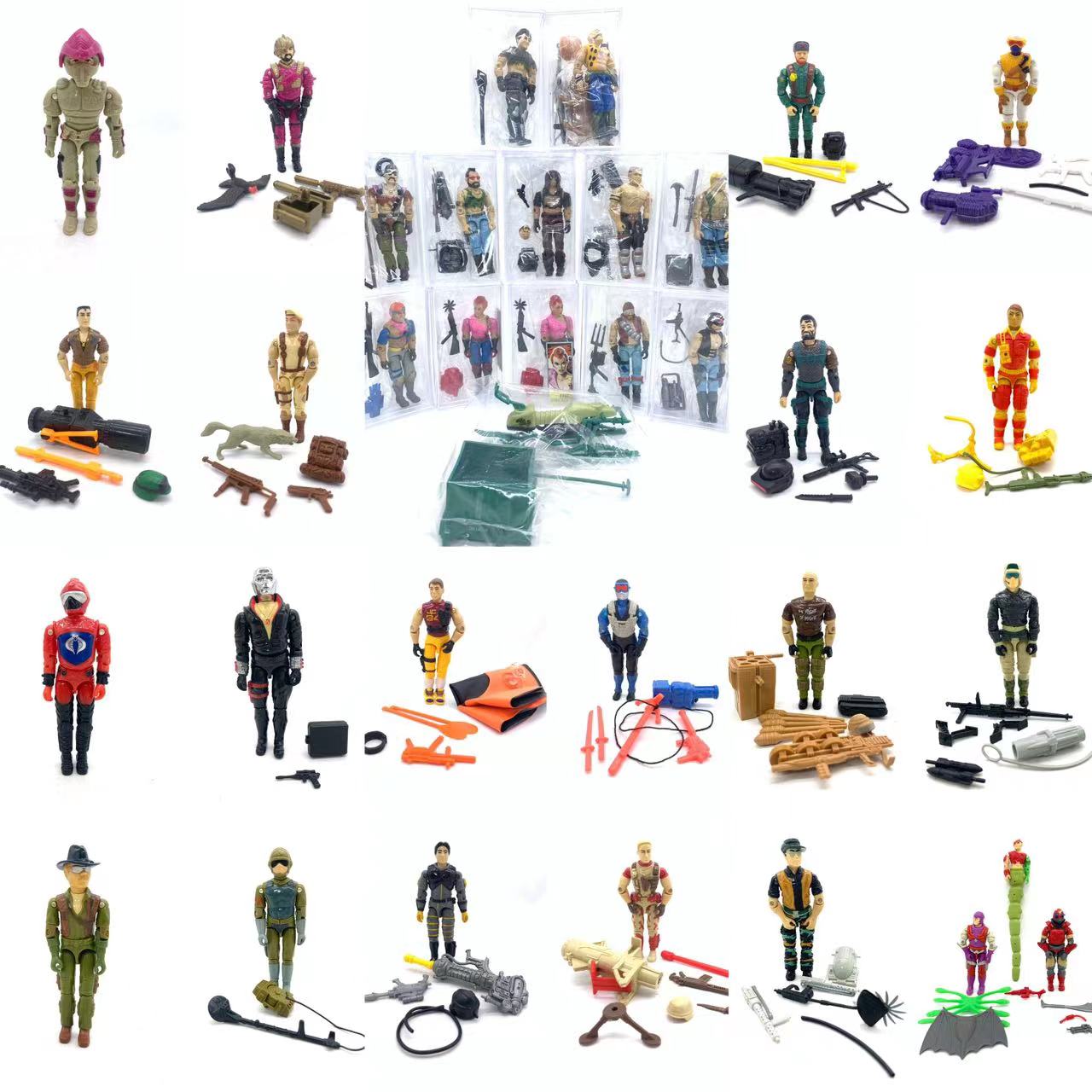 特种部队 GIJOE 老版 3.75 1:18 全配 连环炮敢死队帝国兵 出坑7