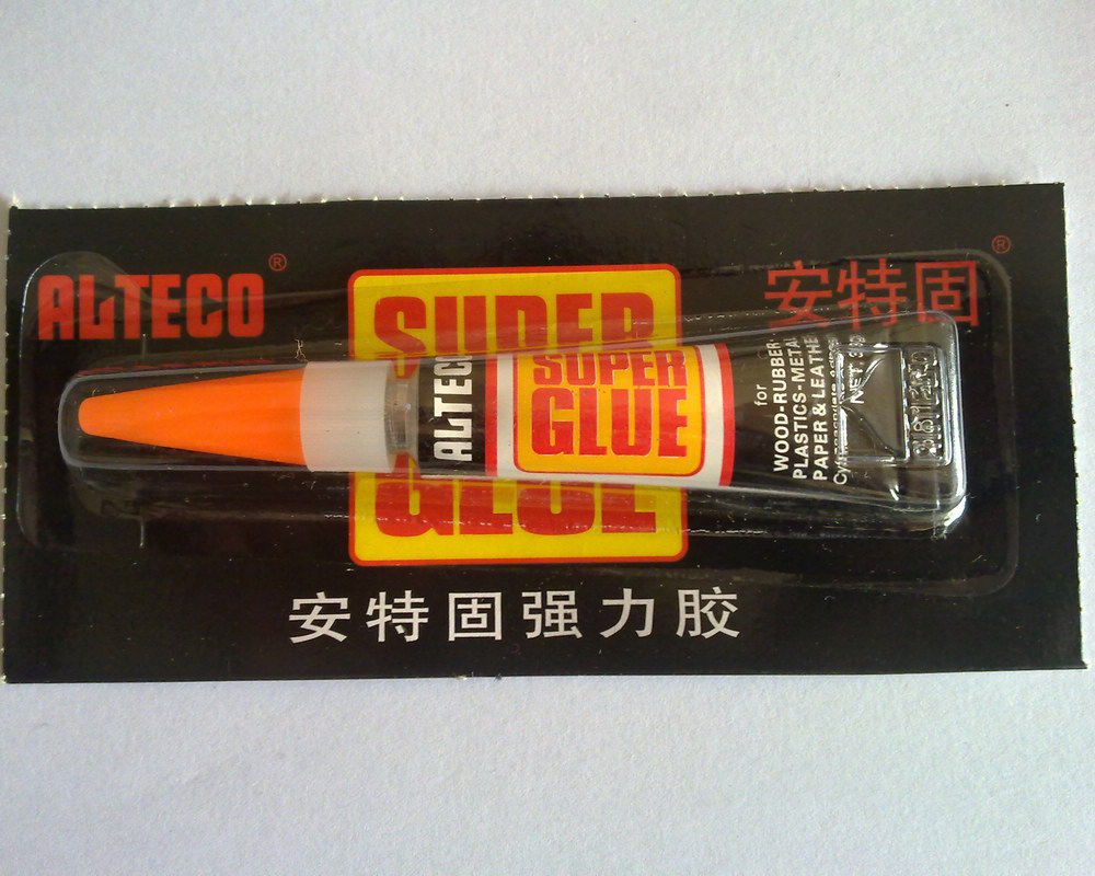 安特固502强力胶粘金属塑料陶瓷木材强力万能透明快干胶水修补