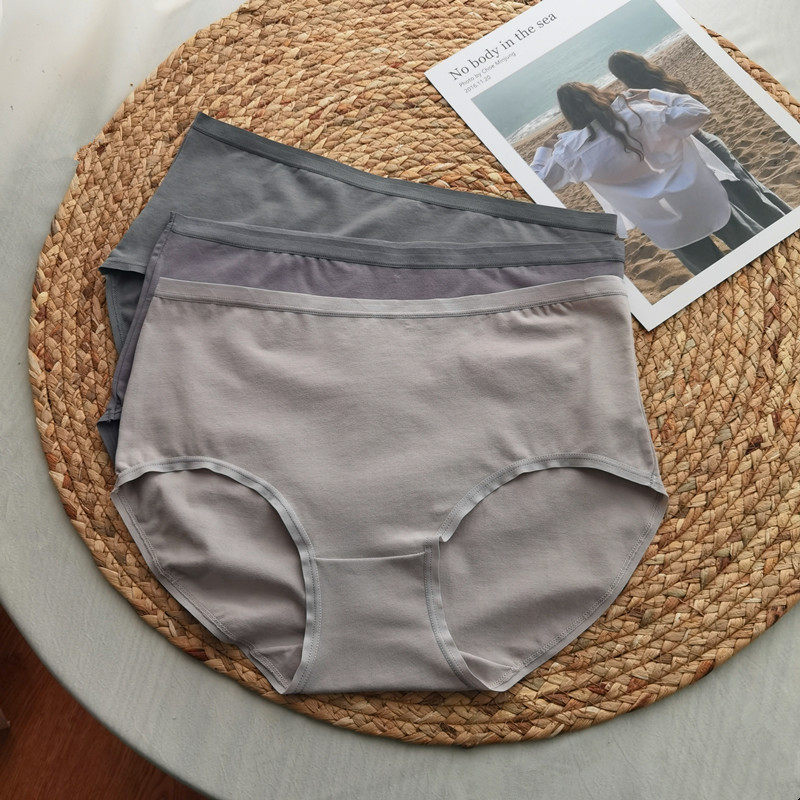 【简约+纯棉】舒适柔软女式内裤亲肤透气三角裤中腰包臀底裤,女士内衣/男士内衣/家居服,女三角裤,淘宝优惠券,粉丝福利购,淘宝优惠卷