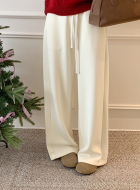 芭妮Bonnet-羊绒1.3桑蚕丝版型超好的蚕丝羊绒休闲裤N153-B88588